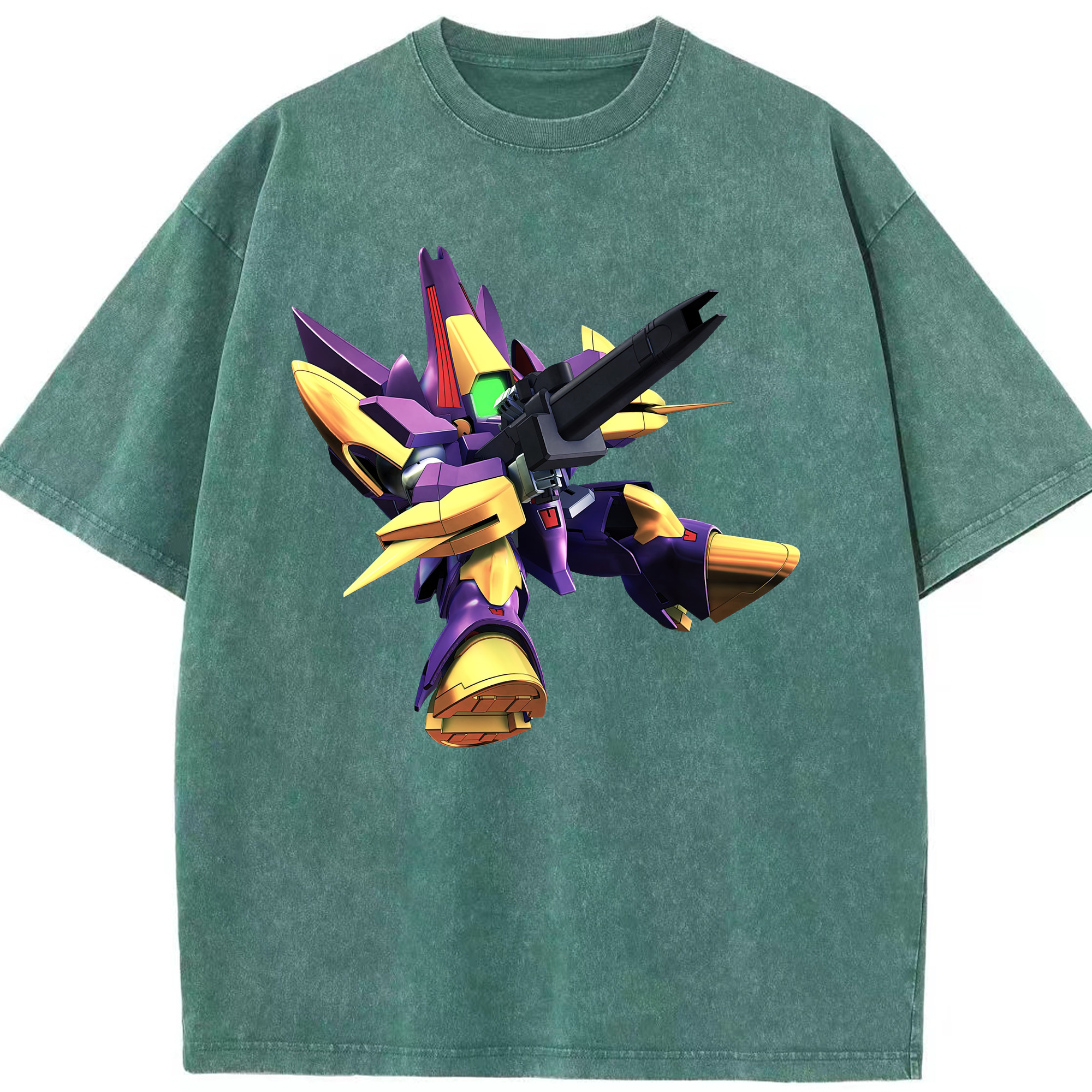 （画像用） 機動戦士ガンダム Mobile Suit Gundam 綿100% ヴィンテージ風 半袖Tシャツ（フロントプリント）
